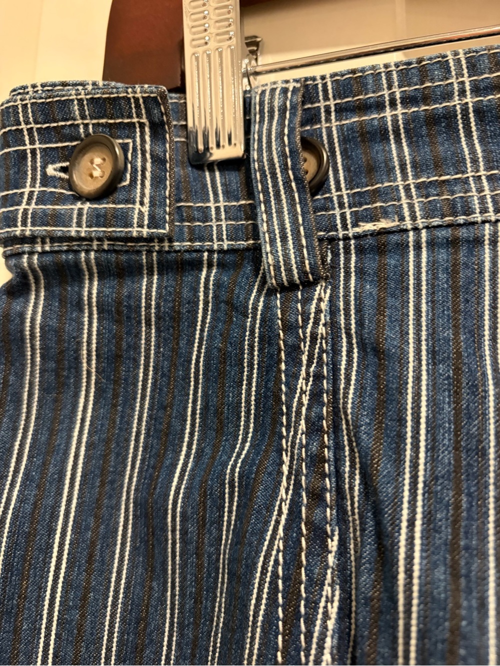 Wiggy Kit The Jean
Denim Stripe L NWT - Picture 5 of 9
